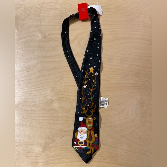 Hallmark Yule Tie Greetings Tie (EJ) - Picture 3 of 13